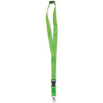 Lanyard colores neón personalizado verde fluorescente Lanyard colores neón personalizado verde fluorescente