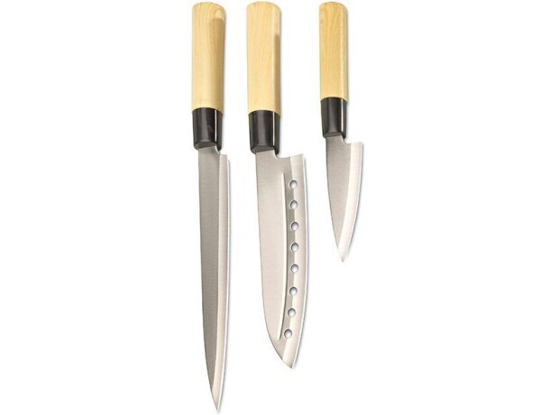 Set de cuchillos estilo japones