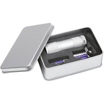 Linterna led de aluminio en caja
