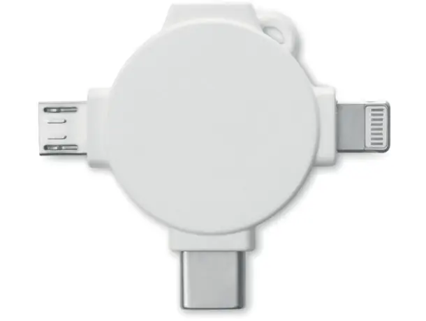 Cable Ligo carga triple conector USB tipo C micro Android
