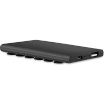 Powerbank con ventosa de 2400 mah personalizado negro Powerbank con ventosa de 2400 mah personalizado negro