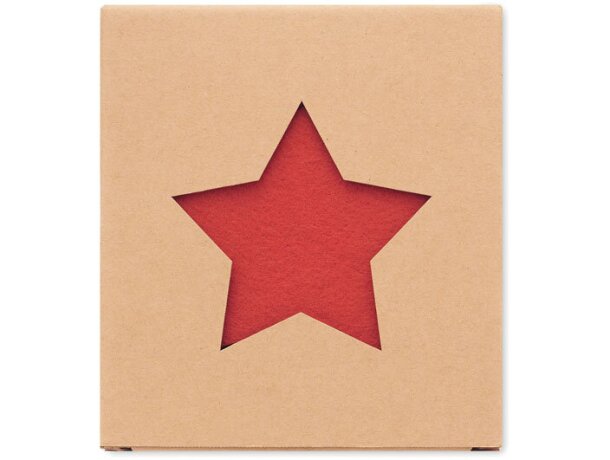 Juego de posavasos Starguard Rojo detalle 12