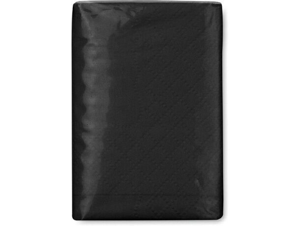 Paquete de pañuelos mini negro personalizada
