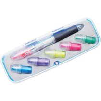 Estuche de bolígrafo con marcadores personalizado Estuche de bolígrafo con marcadores personalizado