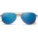 Gafas de sol personalizadas con uv400 bambu Honiara Azul detalle 7