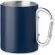 Taza térmica Trumba acero inoxidable doble pared mosquetón 300ml French marino