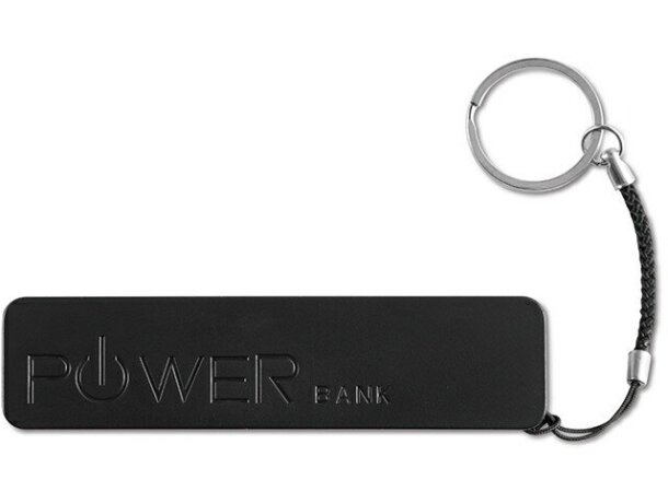 Slim powerbank 2200mah con logo negro Slim powerbank 2200mah con logo negro