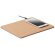 Alfombrilla corcho cargador 10W Wireless Matty Beige detalle 3