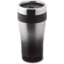 Taza térmica con doble pared 455 ml personalizada negra Taza térmica con doble pared 455 ml personalizada negra