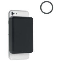 Cargador inalámbrico 15w bambú blanco Doubletic