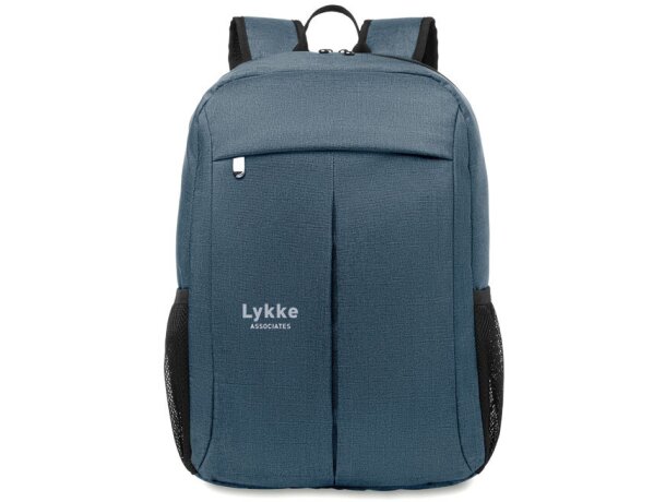 Mochila para portátil promocional de compartimento para tablet plástico Azul detalle 5