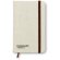 Libreta banda elastica acabado tela forrada cartón Beige detalle 4
