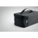 Bolsa térmica con fiambrera reutilizable de rPET Growler Negro detalle 3