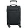 Trolley de 600D RPET Soft Voyage Negro detalle 3