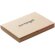 Bloc de notas adhesivas de colores papel reciclado Beige detalle 3