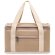 Bolsas térmicas canvas lavado para 6 Latas Beige detalle 1