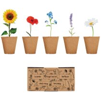 Kits de cultivo personalizados fabricado en ue de papel