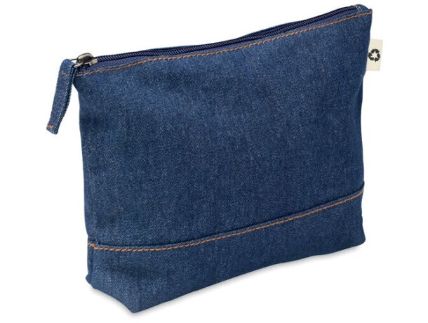 Neceser para merchandising Style Pouch tejido reciclado azul Azul detalle 5