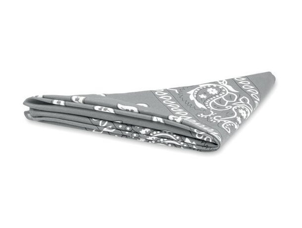 Pañuelo de cabeza 90 gr/m² Bandida Gris claro detalle 15