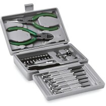 Caja de herramientas con 25 piezas barata plateado Caja de herramientas con 25 piezas barata plateado