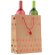 Bolsa regalo personalizada papel craft 250 g/m2 Sparkle Rojo detalle 5