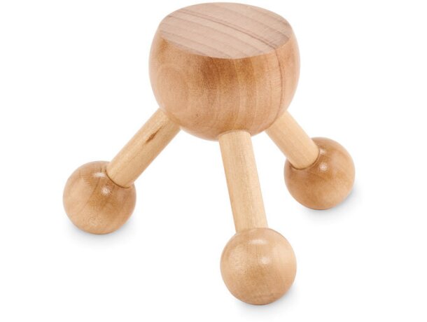 Masajeador trípode ASSA madera guger tree ergonómico Madera detalle 4