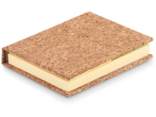 Set de notas adhesivas con tapa de corcho Visioncork Beige detalle 2