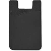 Tarjetero adhesivo silicona uso corporativa móvil