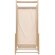 Silla de playa en madera Honopu Beige detalle 3