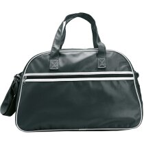 Bolsa vintage personalizada PVC mate ribetes blancos estilo bowling