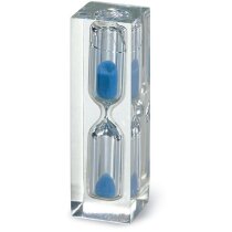 Pisa papeles con forma de reloj de arena personalizado violeta Pisa papeles con forma de reloj de arena personalizado violeta
