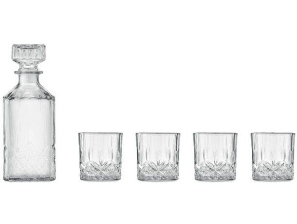 Set 4 piezas de whisky Reiset Violeta detalle 2