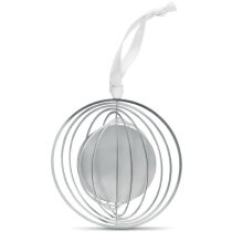 Colgante navideño redondo acero inoxidable Buno