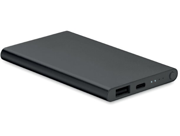 Powerbank Powerflat aluminio ultraplano 4000 mAh USB-C Azul real detalle 10