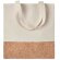 Bolsa algodón personalizada sarga 160g corcho beige natural