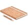 Set de libreta con boli en caja papel Suber Set Beige detalle 4