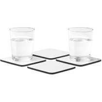 Set de posavasos 4 unidades personalizado blanco Set de posavasos 4 unidades personalizado blanco