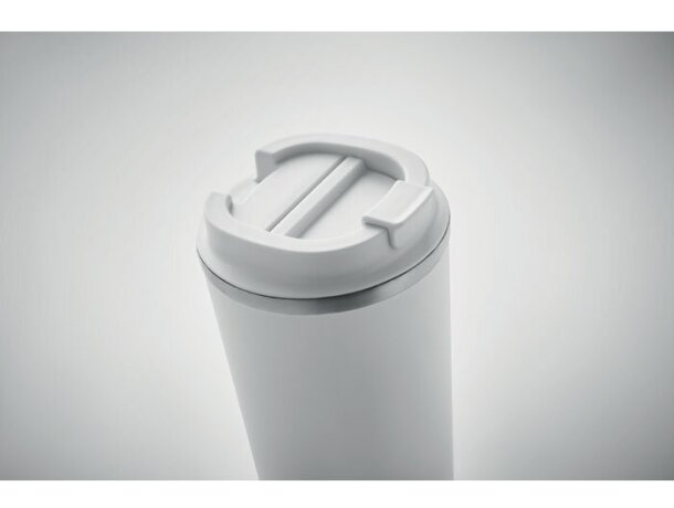 Vaso de doble pared 510 ml Brace + Blanco detalle 10