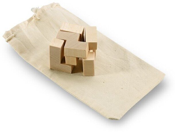 Puzzle en madera con bolsa barato