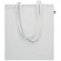 Bolsa algodón asas largas orgánico 180 g/m2 Onel Blanco