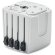 Adaptador de viaje universal seguro de abs Muv Micro Blanco detalle 2