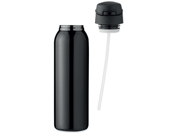 Botella térmica original acero inoxidable 580ml Louc Negro detalle 1