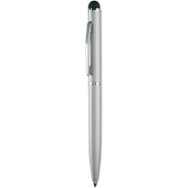 Bolígrafo metálico elegante fino personalizado plateado mate Bolígrafo metálico elegante fino personalizado plateado mate