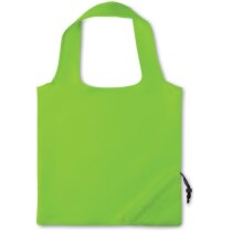 Bolsa de compra personalizada poliéster 210D cordón negro 38x40
