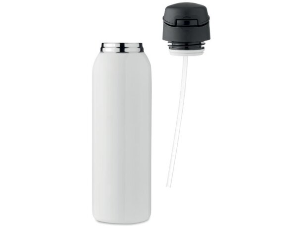Botella térmica original acero inoxidable 580ml Louc Blanco detalle 5