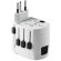 Adaptador para viajes de 3 polos para UE Skross  Blanco detalle 3