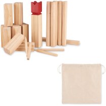 Juego King promocional en pino con logo personalizado