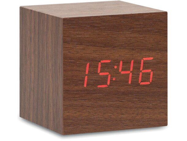 Reloj Led En Mdf Madera detalle 6