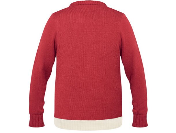 Jersey de Navidad S/M Shimas Rojo detalle 4