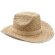 Sombrero de vaquero de paja Texas Beige
